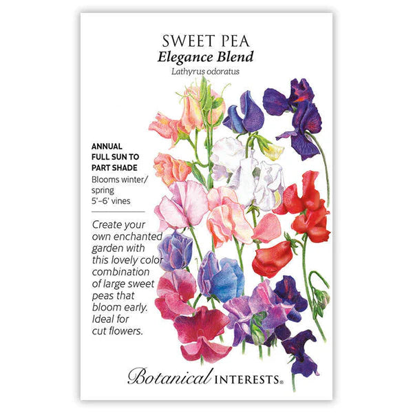 Sweet Pea Seed -Elegance Blend