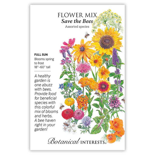 Flower Mix Seed - Save the Bees