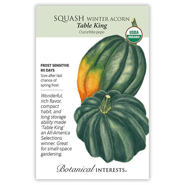 Squash, Winter Acorn Seed - Table King