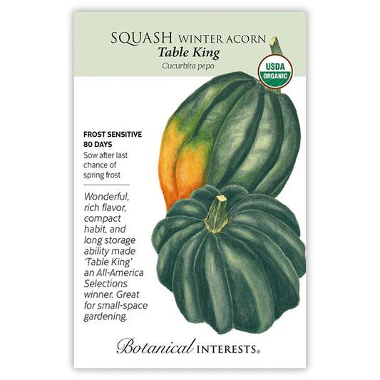 Squash, Winter Acorn Seed - Table King
